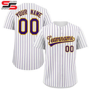 Ventes en gros d'usine de maillots de baseball, maillots de baseball personnalisés, broderie, maillots de baseball pour jeunes - Product Image 4