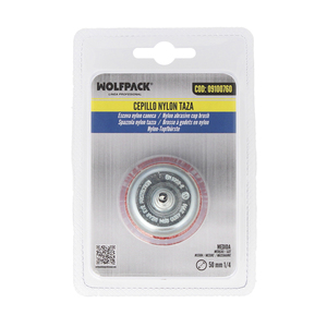 Spazzola in nylon per tazza Ø 50 mm. Spike 1/4 di pollice - Product Image 5