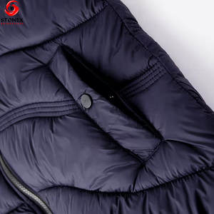 Chaleco Acolchado de Invierno para Hombre de Alta Calidad, Impermeable, con Capucha, Transpirable, 100% Poliéster, Logotipo/Diseños Personalizados, Cómodo, Gran Venta - Product Image 5