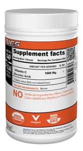 100 גרם ויטמין C אבקת (חומצה אסקורבית) למבוגרים - Product Image 2