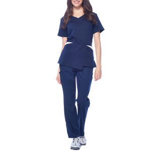2022 gommage costumes uniforme médical Spandex Stretch respirant femmes gommage ensembles soins infirmiers gommages uniformes - Product Image 3