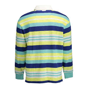 Camisa de Manga Larga a Rayas para Hombre en Amarillo - Product Image 1