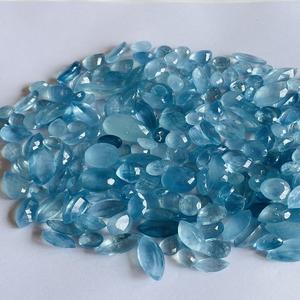 Aguamarina, Gema Azul Natural Certificada por IGI, Tratada con Calor, Calidad AAA - Product Image 2