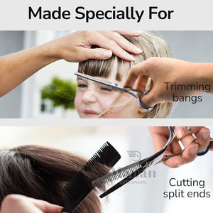 Ciseaux professionnels pour effiler les cheveux, lame acier inoxydable 4Cr13 de 6,5 pouces, pointe affûtée, pour droitiers, ciseaux de salon de coiffure - Product Image 6