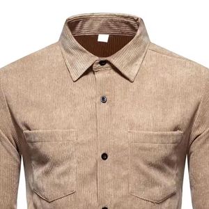 เสื้อเชิ้ตผู้ชายแขนยาวสำหรับธุรกิจ ผ้าซาตินถัก ระบายอากาศ สีพื้น ปรับแต่งโลโก้ได้ คุณภาพสูง ไซส์ใหญ่ ODM - Product Image 5