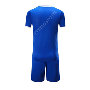 Maillot de football classique à col rond et manches courtes, séchage rapide, respirant, léger, tendance et très vendu - Product Image 2