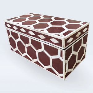 Wooden and Bone Inlay Jewelry <b>Storage</b> <b>Box</b> <b>Marvelous</b> Design Handmade Customized Shape Large Size Ideal Gemstone Jewelry <b>Storage</b> - Product Image 2