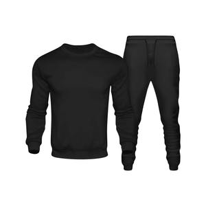Vêtements de sport avec logo personnalisé Baggy et vêtements d'hiver chauds de luxe Survêtement en coton vierge uni polaire personnalisé sérigraphié Survêtements - Product Image 6