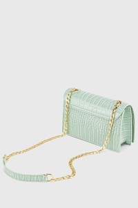 Bolso Tote Cruzado de Piel Sintética con Logotipo de Cocodrilo Personalizable de Alta Calidad para Mujer, Abierto, Impermeable, con Forro de Poliéster y Capacidad de 1 Litro - Product Image 3