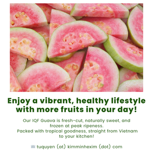 Việt Nam iqf hồng & trắng ổi cao cấp đông lạnh trái cây nhiệt đới - Product Image 5