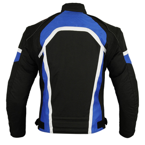Chaqueta de Motociclista de Cuero Genuino para Hombre con Cintura Ajustable y Cuello con Broches, Estilo Racing, Ropa para Motociclismo y Automovilismo - Product Image 5