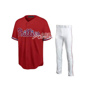 Nuevo Uniforme de Béisbol Ligero, el Mejor Material, Nuevo Estilo, Hecho en Pakistán - Product Image 1