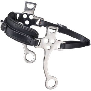 Nariz de cuero Hackamore Ligero Tamaño personalizado Bits de caballo Más vendidos en brocas de caballo Precio barato 2024 Western Horse Bits - Product Image 1
