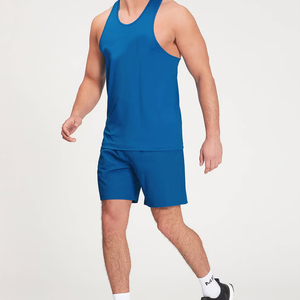 Camisetas sin mangas de algodón y poliéster, camisetas deportivas para culturismo, entrenamiento muscular, camisetas sin mangas sin costuras a precios mayoristas - Product Image 2