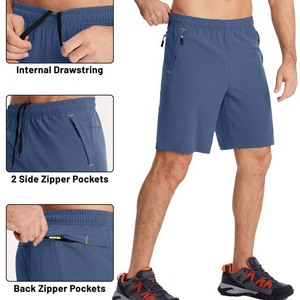 Nouveau design de vêtements pour hommes Short de jogging vierge Short d'été en polyester respirant et à séchage rapide personnalisé Short pour hommes avec logo personnalisé - Product Image 5