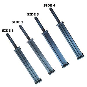 Moule à lingot de haute qualité 8 pouces pour la fabrication de bijoux, outil de fabrication de bijoux, vente en gros, prix le plus bas, meilleur produit pour la fabrication de bijoux - Product Image 1