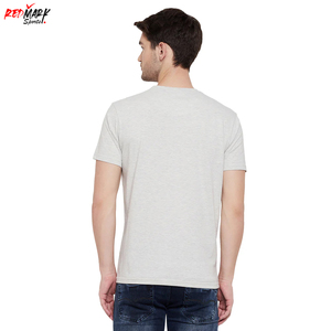 2023 T-shirts pour hommes sur mesure meilleure qualité 100% polyester/coton flanelle nouveau Design vêtements personnalisés - Product Image 5
