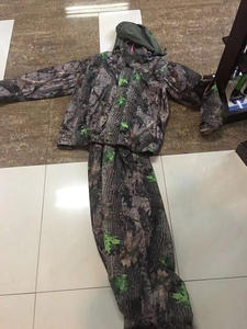Combinaison de chasse respirante imperméable coupe-vent à motif camouflage, vêtements de safari pour le camping en plein air, pour hommes et femmes - Product Image 6