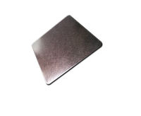 Plaques en acier inoxydable SS 304 de haute qualité, revêtement PVD nano anti-traces de doigts, finition antique non directionnelle ATCPB2NDM