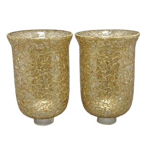 Haute qualité fissure verre mosaïque bougeoir verre votif photophore mosaïque ouragans votive pour décor de mariage - Product Image 6