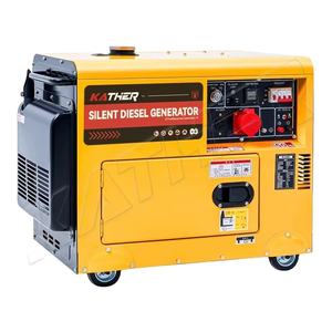 Générateur Diesel Silencieux de Haute Qualité 5kW 12kVA 10kW 8kW 6kW 50/60Hz 1/3 Diesel 10kVA pour Centrale Électrique - Product Image 1