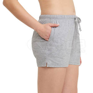 Short de fitness sans couture taille haute pour femme Short de course de gymnastique respirant avec décoration à motif pour le sport et le style de vie actif - Product Image 4