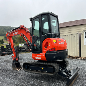 Pour le moteur Kubota Mini pelle sur chenilles de qualité supérieure Farm Bagger Digger en stock prêt à expédier avec pompe à moteur à noyau - Product Image 2