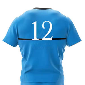 Conjuntos de uniformes de rugby de alta calidad hechos a medida con el último diseño característica transpirable precio al por mayor - Product Image 4