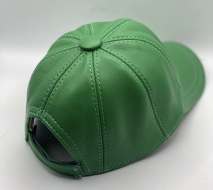 Venta al por mayor de lujo gorras de béisbol clásico de colores sólidos sombreros de cuero gorras 6 paneles hebilla gorra de cuero para Unisex 2025 servicio OEM - Product Image 5