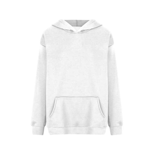 Sudadera con capucha con estampado personalizado para mujer, Sudadera con capucha informal sólida suelta Boxy Fit impreso, sudaderas con capucha para mujer - Product Image 4