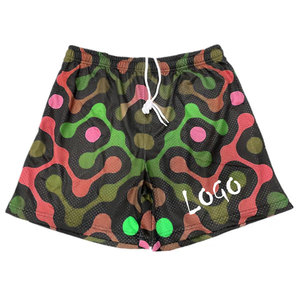 Pantalones Cortos de Baloncesto 100% Malla con Bordado 3D y Bolsillos con Estampado Personalizado, de Secado Rápido y Transpirables para Gimnasio y Entrenamiento - Precio Mayorista - Product Image 5