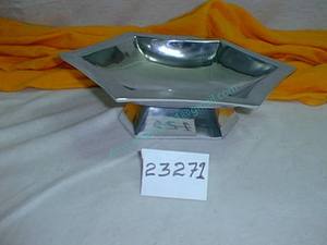 Bol à noix en acier inoxydable écologique de style américain à six bords - Product Image 2