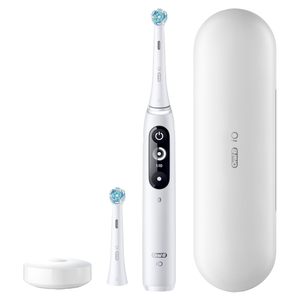 Brossette à dents électrique rechargeable Oral-B IO Deep Clean + Protect avec poils doux, étanche, écran LED, blanc, série IO 7 - Product Image 6