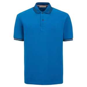 Polos de hombre estilo clásico color personalizado 100% algodón camiseta polo al por mayor de manga corta logotipo personalizado ropa de verano informal - Product Image 3