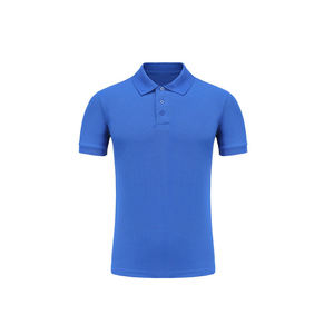 Logo personnalisé T-shirts de golf pour hommes Nouvelles tendances 100% coton couleur unie pour Polo T-Shirt 220 grammes de tissu tricoté poids - Product Image 6