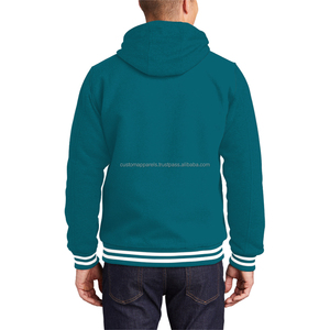 Custom School Wool Stand Collar Bordado Frente Logo Varsity Jacket Team Identity - Product Image 2