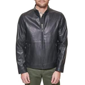 Chaquetas de Cuero para Hombre, Servicio OEM 2026, Color Negro, Chaqueta de Cuero de Manga Larga para Hombre, Chaqueta de Cuero para Hombre - Product Image 6