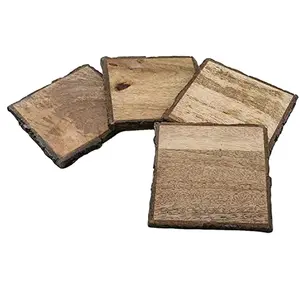 Square Shaped <b>Black</b> Tea <b>Coasters</b> Tabletop <b>Coasters</b> Manufacturer Wooden <b>coaster</b> Set Custom Acacia square <b>Black</b> Wood Pallet - Product Image 1