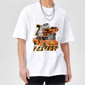Camiseta de algodón estampada 100% de alta calidad para hombre DTG personalizada de gran tamaño Vintage de manga larga de punto de longitud larga lavada-Venta al por mayor - Product Image 6