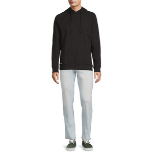 เสื้อฮู้ดแขนยาวสำหรับผู้ชาย OEM เสื้อสเวตเชิ้ตผ้าฝ้ายกำหนดเองได้ - Product Image 2