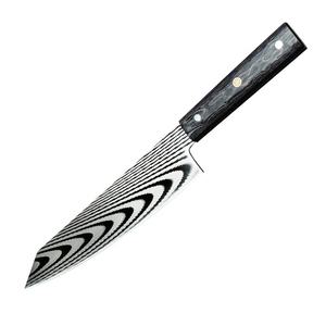 Cuchillos de cocina profesionales personalizados al por mayor, juego de cuchillos de Chef japonés, mango de madera, cocina, acero inoxidable, cuchillo de Chef de 8 pulgadas - Product Image 1