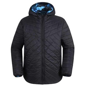 Vente en gros Logo personnalisé Veste matelassée de couette d'hiver pour hommes Imperméable Coupe-vent Léger Enduit résistant à l'eau pour l'extérieur - Product Image 6