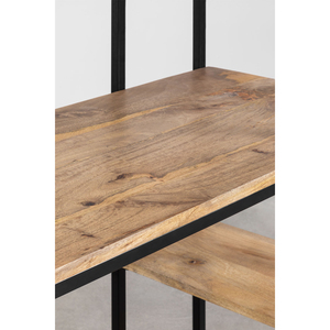 שולחן מחשב מנגו עץ מנגו עם משטח עבודה אלגנטי ועמיד. - Product Image 6