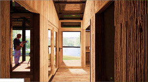 LCB01 Bungalow 40HC Alta calidad 40sqm Diseño industrial moderno Invernaderos prefabricados Vietnam - Product Image 3