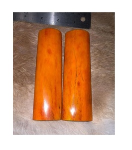 Escamas de Hueso para Fabricación de Mangos, Placas de Hueso Natural Pulido, Material Duradero para Artesanía, Suministro al por Mayor de Mangos de Cuchillo Personalizados - Product Image 4