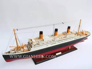 Gia Nhien Fabricant Conception personnalisée RMS MAJESTIC Bateau de croisière MODÈLE DE BATEAU EN BOIS MODÈLE DE BATEAU EN bois DE HAUTE QUALITÉ - Product Image 2