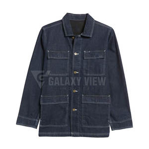 Veste en jean pour homme respirante, fabriquée dans un matériau de haute qualité, best-seller pour adultes - Product Image 1