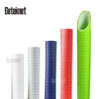 Geteknet OEM ODM FTTH Fiber Optic Drop Cabling System Accessories Corrugated Pipe for Equipment