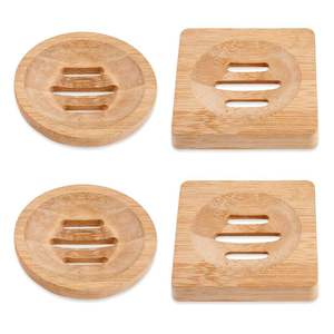 Porte-savon en bois Matériel naturel pour la vie écologique Articles de cuisine Articles d'hôtel - Product Image 4