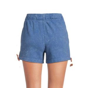 Ensemble de shorts vintage pour femmes, lavage à l'acide, coton, streetwear, décontracté, poids lourd, mode estivale, shorts pour femmes, logo personnalisé 2026 - Product Image 3
